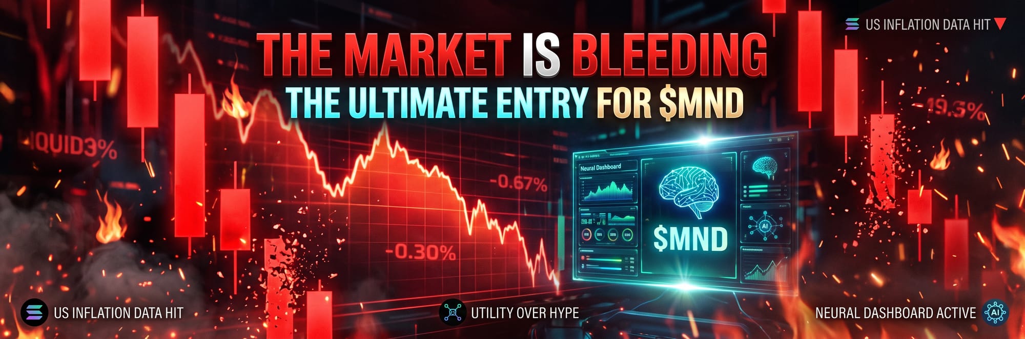 The Market is Bleeding on Inflation Data: Why This is the Ultimate Entry for $MND